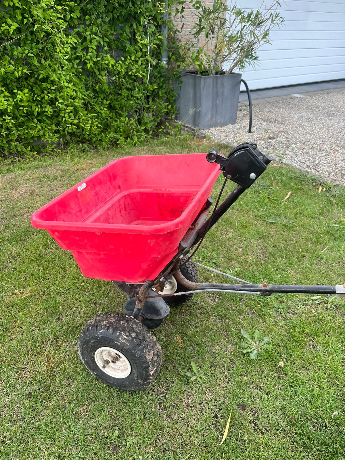 Strooiwagen, Tuin en Terras, Ophalen, Gebruikt
