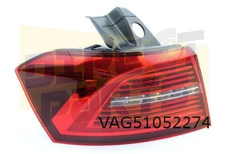 Volkswagen Passat B8 (10/14-9/19) achterlicht Rechts buiten, Neuf, -, Volkswagen, -