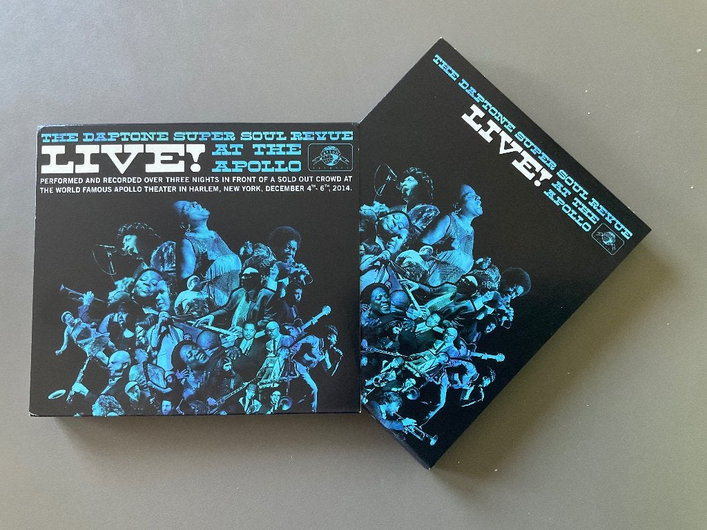 The Dapsone's Super Soul Revue Live @ The Apollo. Dubbel cd., CD & DVD, Enlèvement ou Envoi, Album live, Digipak, Comme neuf