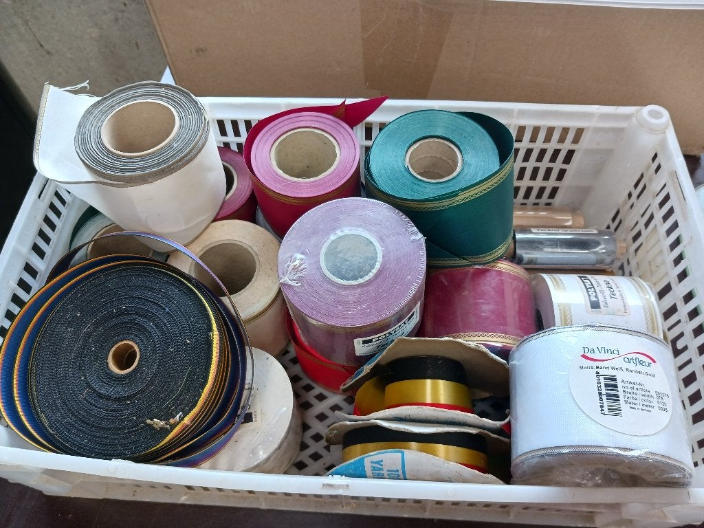 ruban de deuil non imprimé sur rouleau, Multicolore, Enlèvement ou Envoi, Matériel de bricolage, Autres marques