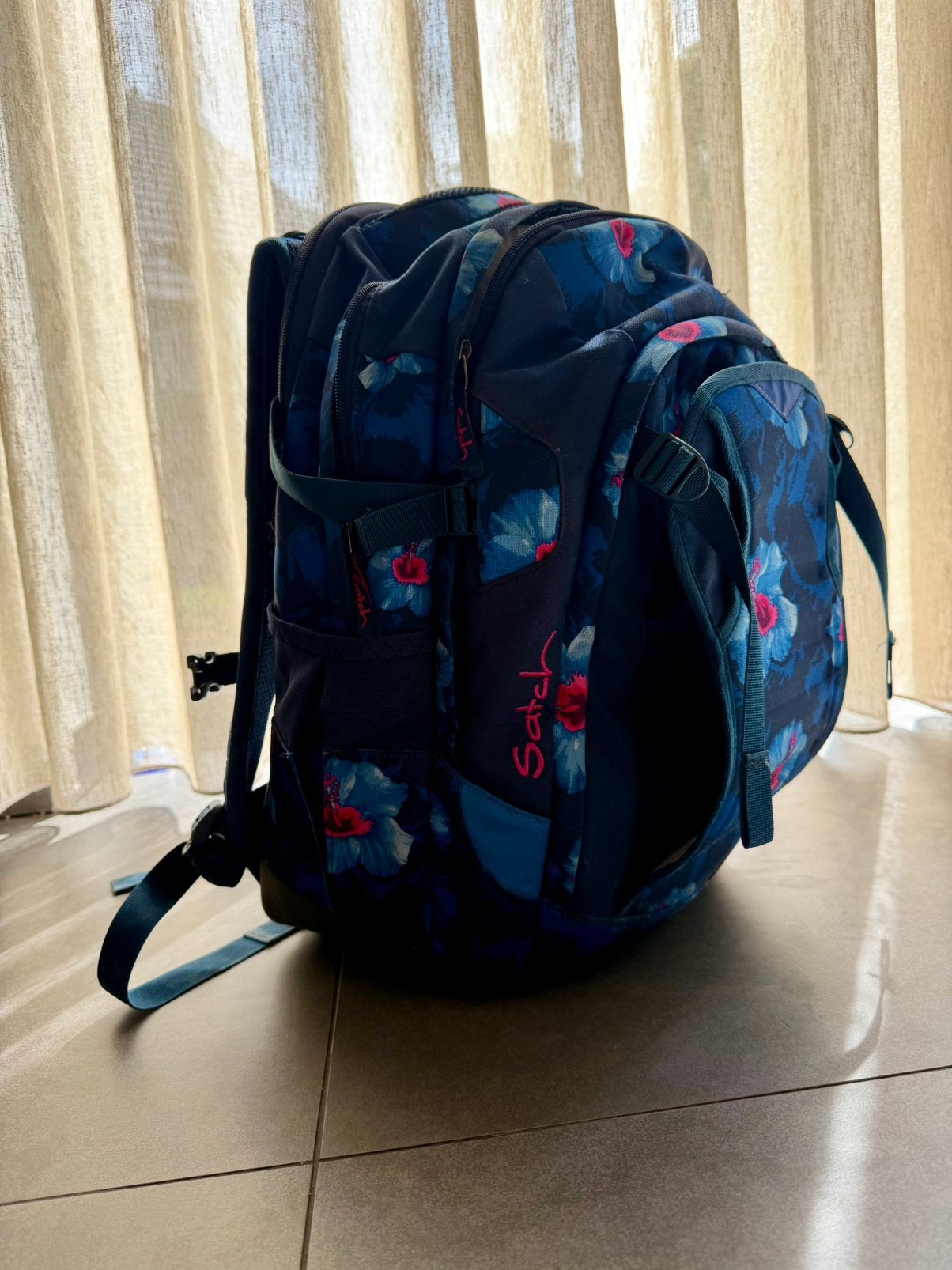 Satch Pack School Rugzak waikiki blue, 40 à 50 cm, 30 à 40 cm, Enlèvement, Utilisé