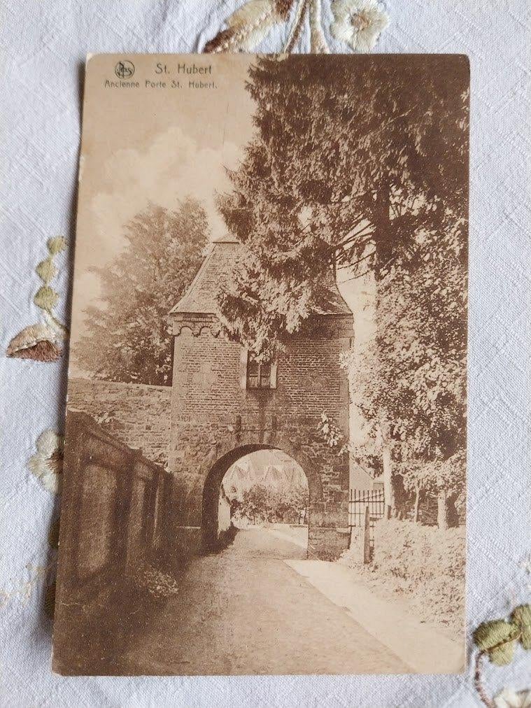 cartes postales anciennes de « Sint Hubert », Enlèvement ou Envoi, 1920 à 1940, Affranchie, Luxembourg