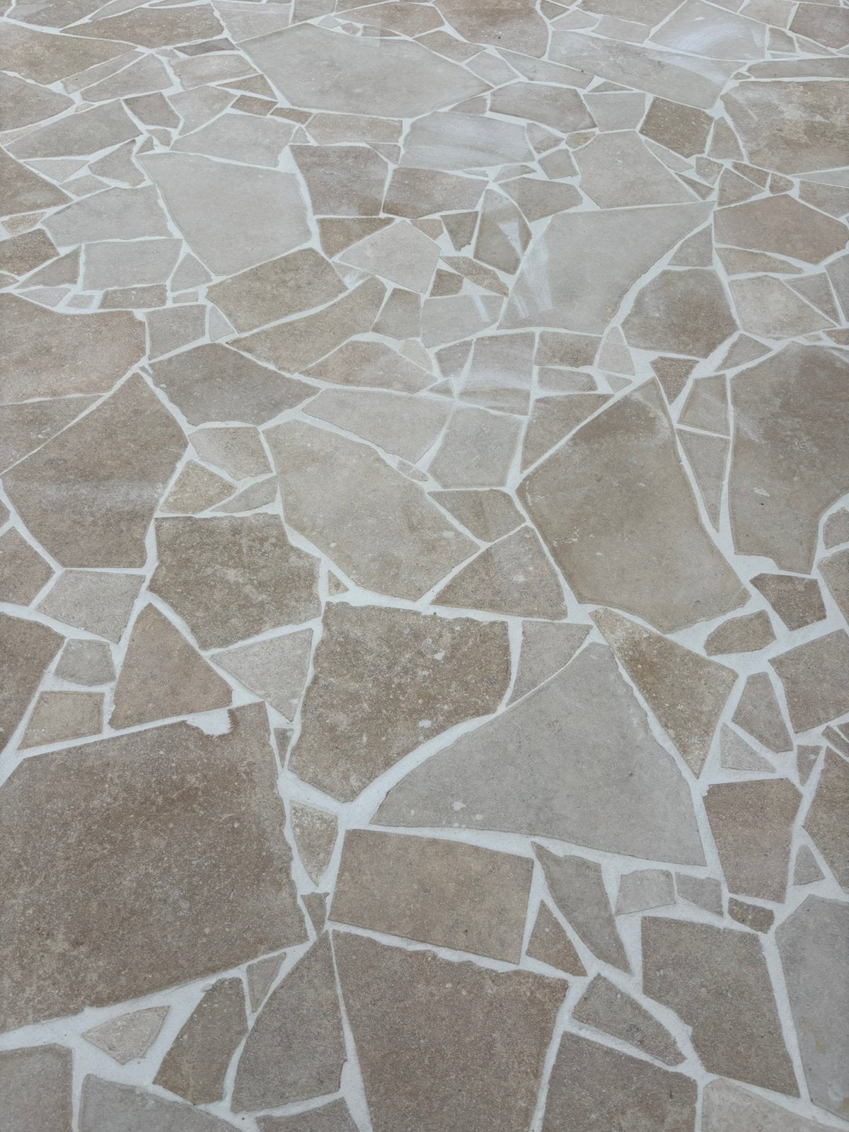 Dallage - Pierre silico-calcaire égyptienne, Bricolage & Construction, Dalles & Carrelages, Enlèvement, Neuf, 5 à 10 m², Carrelage de sol