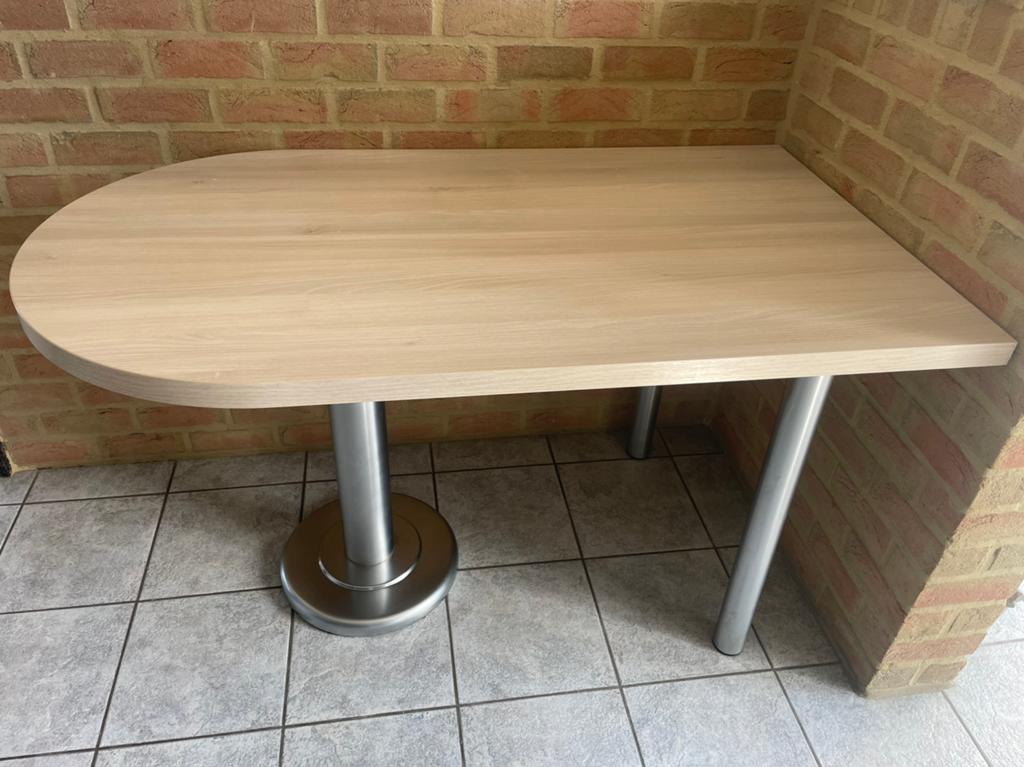 Keukentafel met 4 stoelen, Huis en Inrichting, Tafels | Eettafels, Ophalen, Zo goed als nieuw
