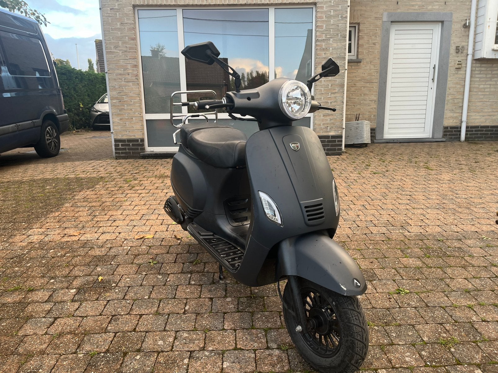Trottinette style Vespa |2024| |50 cm³ |, Enlèvement, Utilisé, Essence