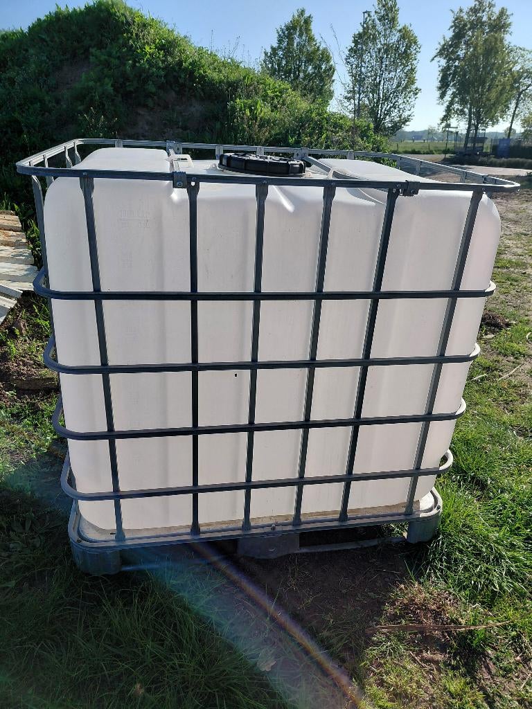 waterreservoir 1000 liter, 150 litres ou plus, Enlèvement, Comme neuf, Avec robinet