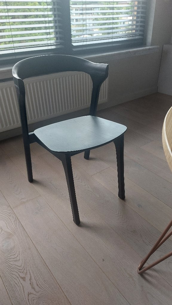 stoelen, Ophalen, Zwart, Retro, modern, Zo goed als nieuw