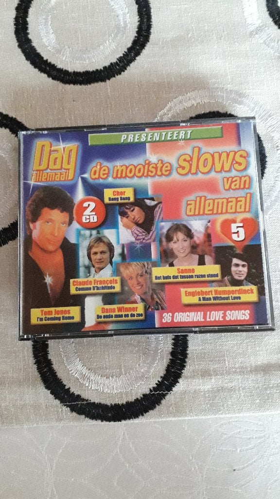 de mooiste slows van allemaal volume 5 (2 cd's), Cd's en Dvd's, Cd's | Verzamelalbums, Inclusief boekje, Gebruikt, Wereldmuziek