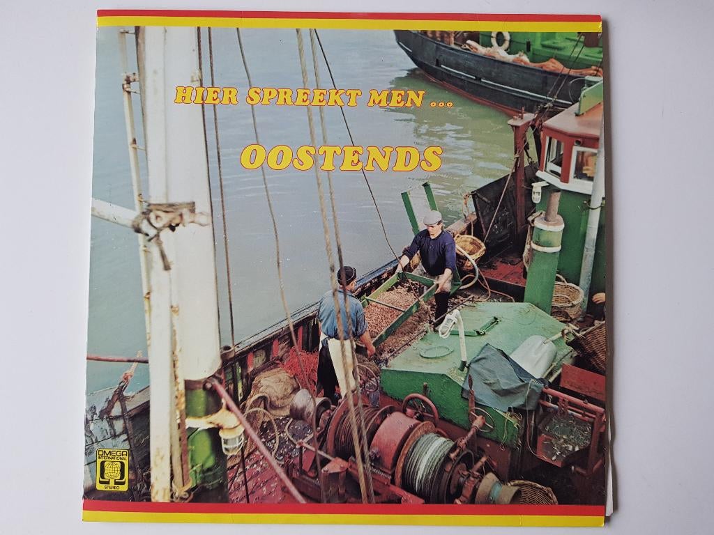 Vinyl LP Hier spreekt men Oostends folk folklore Oostende, CD & DVD, Vinyles | Néerlandophone, Enlèvement ou Envoi, 12 pouces