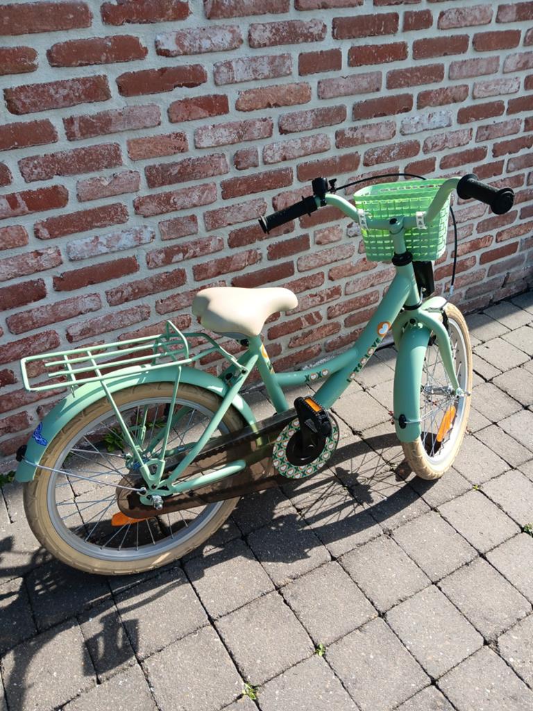 Vélo 18" pour filles en très bon état, Vélos & Vélomoteurs, Frein à rétropédalage, 18 pouces, Comme neuf, Enlèvement