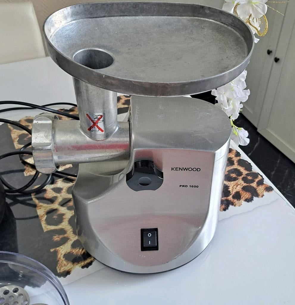 Kenwood pro 1600 hachoir viande légumes comme neuf, Enlèvement ou Envoi, Comme neuf