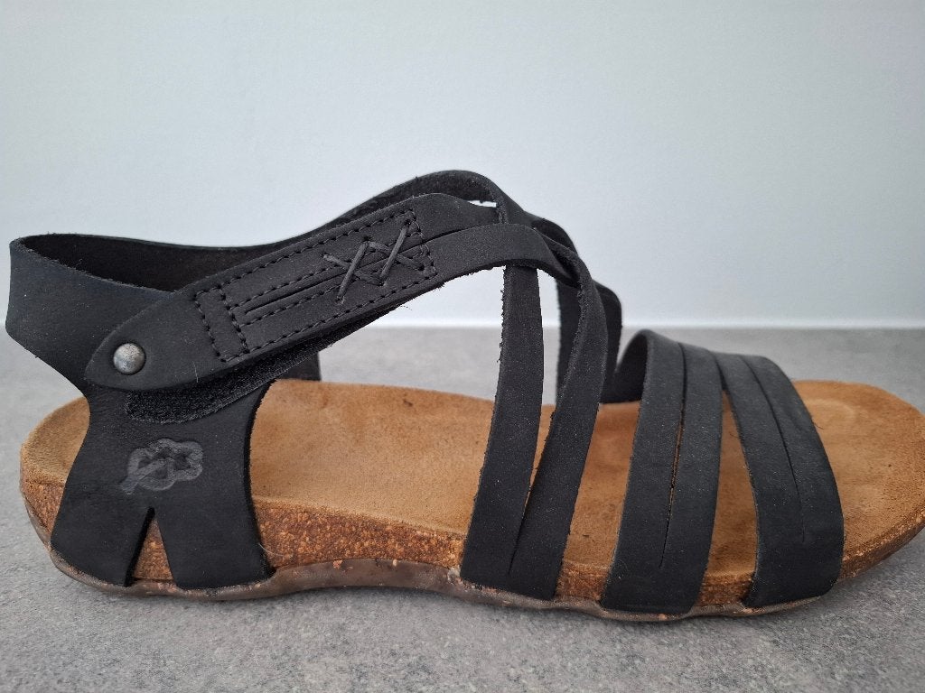 Sandalen Loints of Holland, Loints of Holland, Zwart, Zo goed als nieuw, Sandalen of Muiltjes