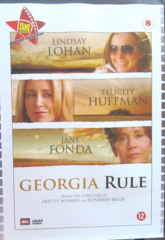 DVD KOMEDIE- GEORGIA RULE (JANE FONDA, LINDSAY LOHAN), Cd's en Dvd's, Dvd's | Komedie, Alle leeftijden, Nederlands, Ophalen of Verzenden