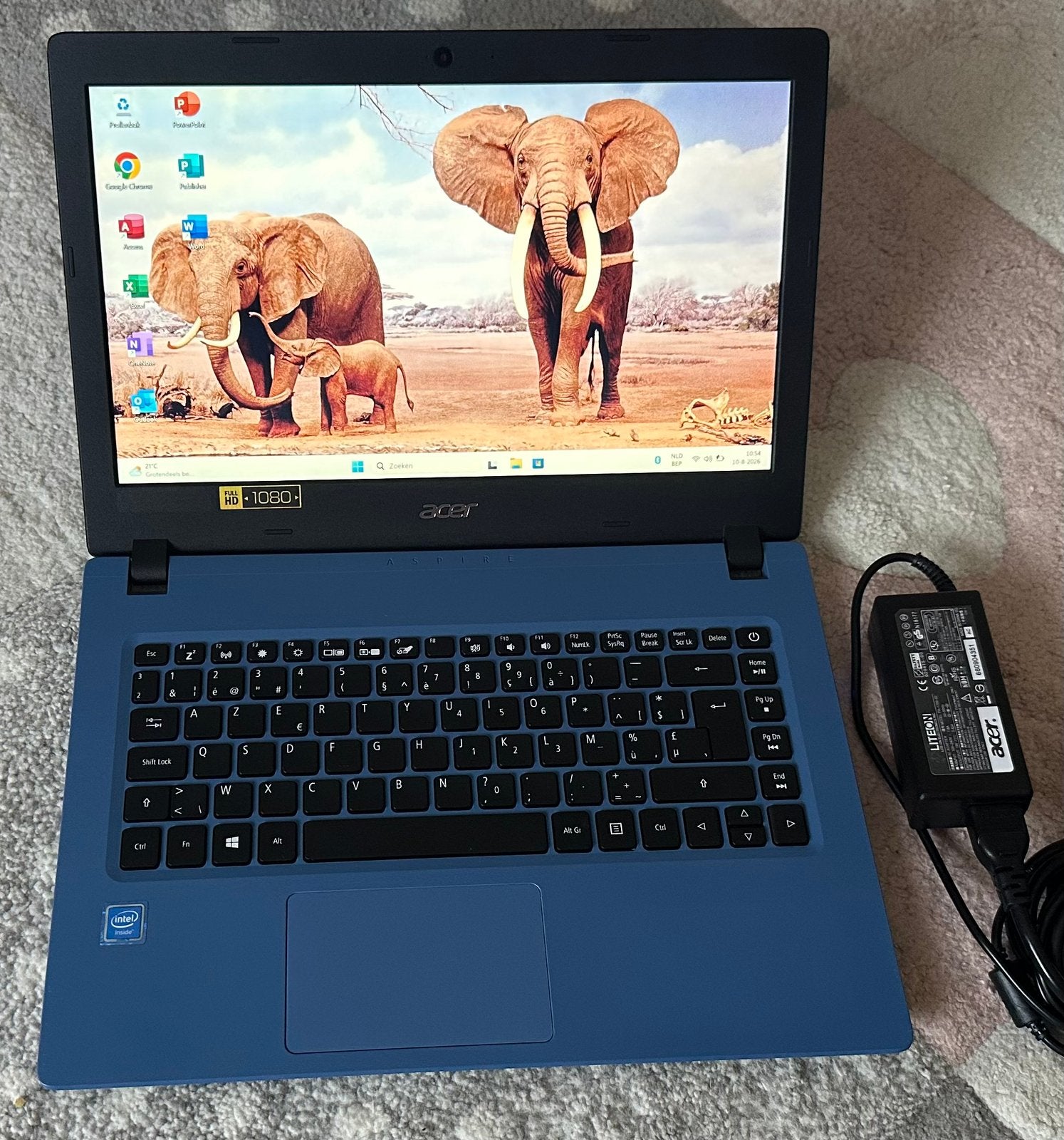 Mooie 14”Acer laptop/ intel N4000/4gb ram/64gb ssd/Win 11/, Computers en Software, Laptop-opladers, Ophalen, Zo goed als nieuw