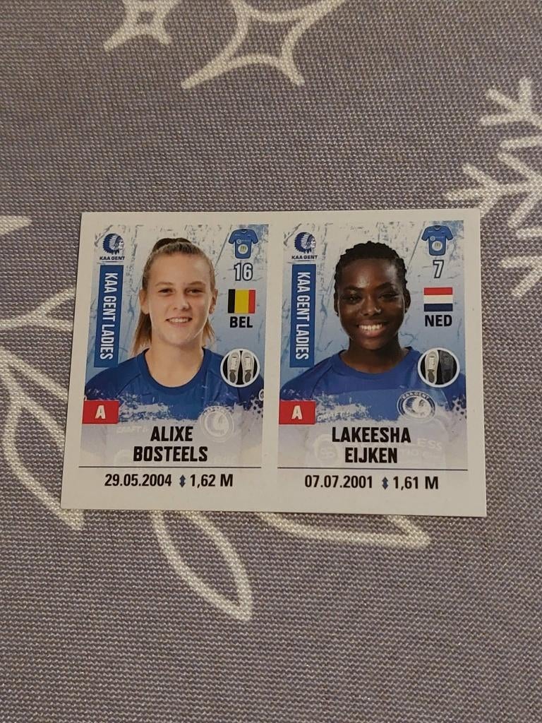 Panini / Sticker / KAA Gent Ladies / 2020-2021, Verzenden, Nieuw, Poster, Plaatje of Sticker