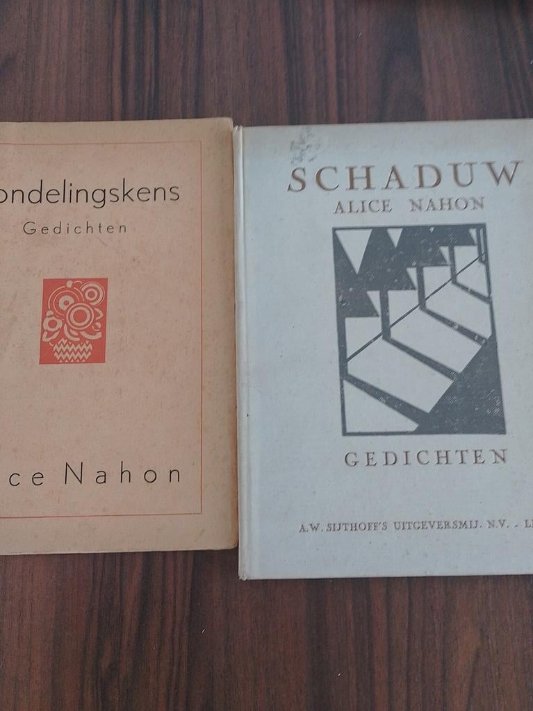 Alice Nahon , twee oude gedichtenboekjes, 1928 en 1942, Boeken, Ophalen of Verzenden