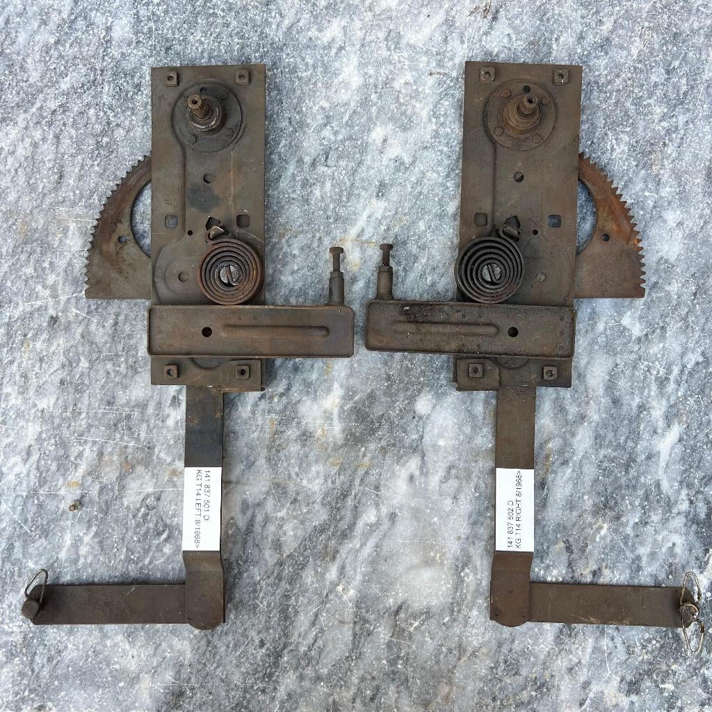 VW KG T14 raamslingermechanisme, set van 68 en eerder, Ophalen of Verzenden, Gebruikt