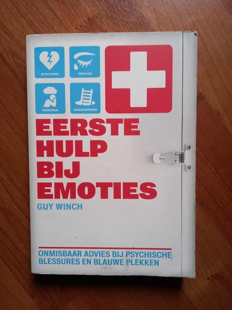 Eerste hulp bij emoties - Guy Winch (2014), Boeken, Psychologie, Zo goed als nieuw, Persoonlijkheidsleer, Verzenden