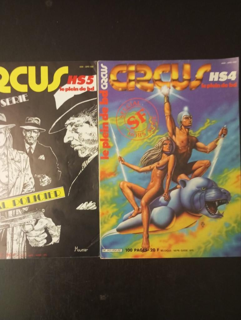 Circus le plein de BD. Glenat editeur. HS 4+5, Boeken, Ophalen of Verzenden, Zo goed als nieuw