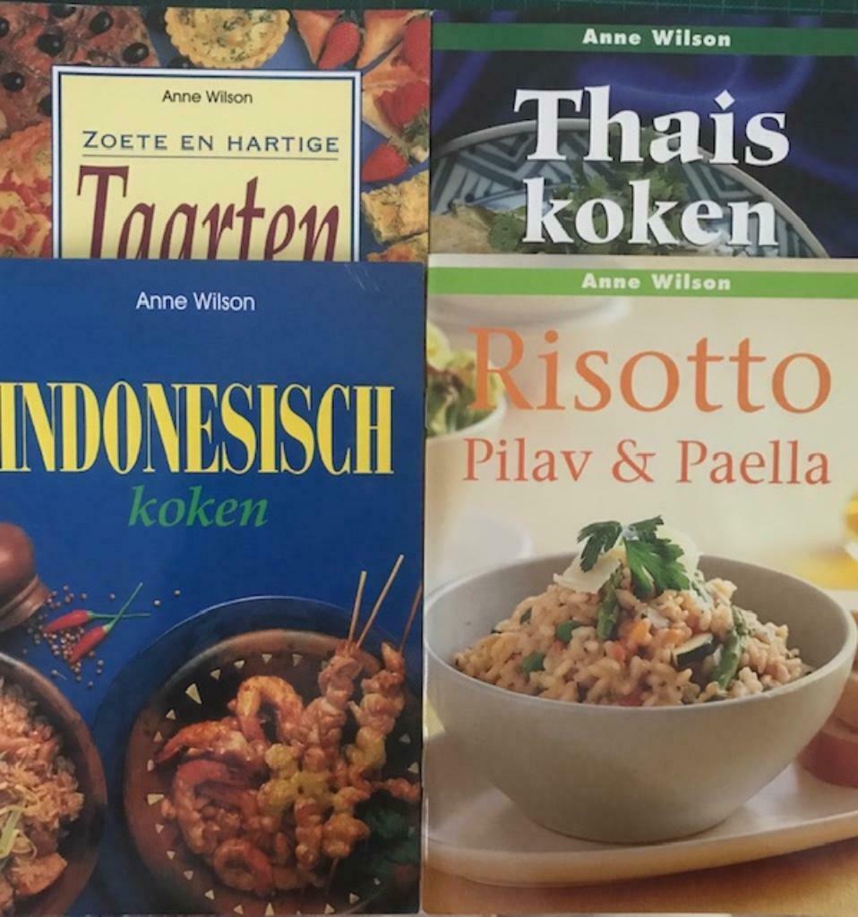 Vier kookboekjes, Anne Wilson, Boeken, Ophalen of Verzenden