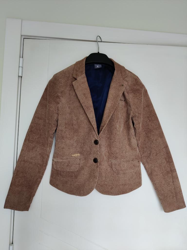 Bruine blazer in nieuwstaat. Maat : M., Kleding | Dames, Baker Bridge, Ophalen of Verzenden, Nieuw, Maat 38/40 (M)