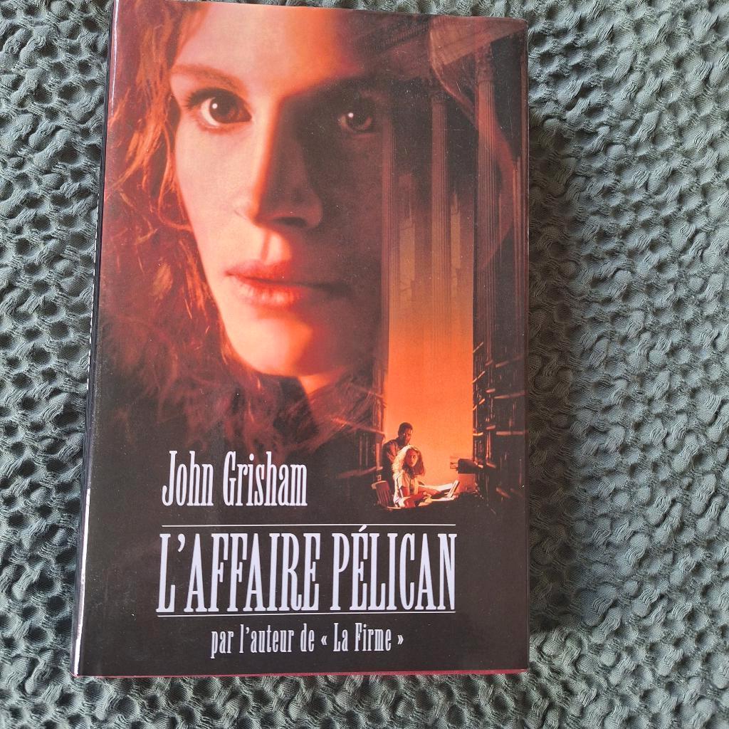 Livre : L’affaire pélican de John Grisham, Enlèvement ou Envoi, Comme neuf
