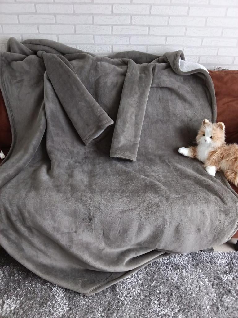 Couverture polaire avec accoudoirs, Maison & Meubles, Accessoires pour la Maison | Plaids & Couvertures, Enlèvement ou Envoi, Neuf