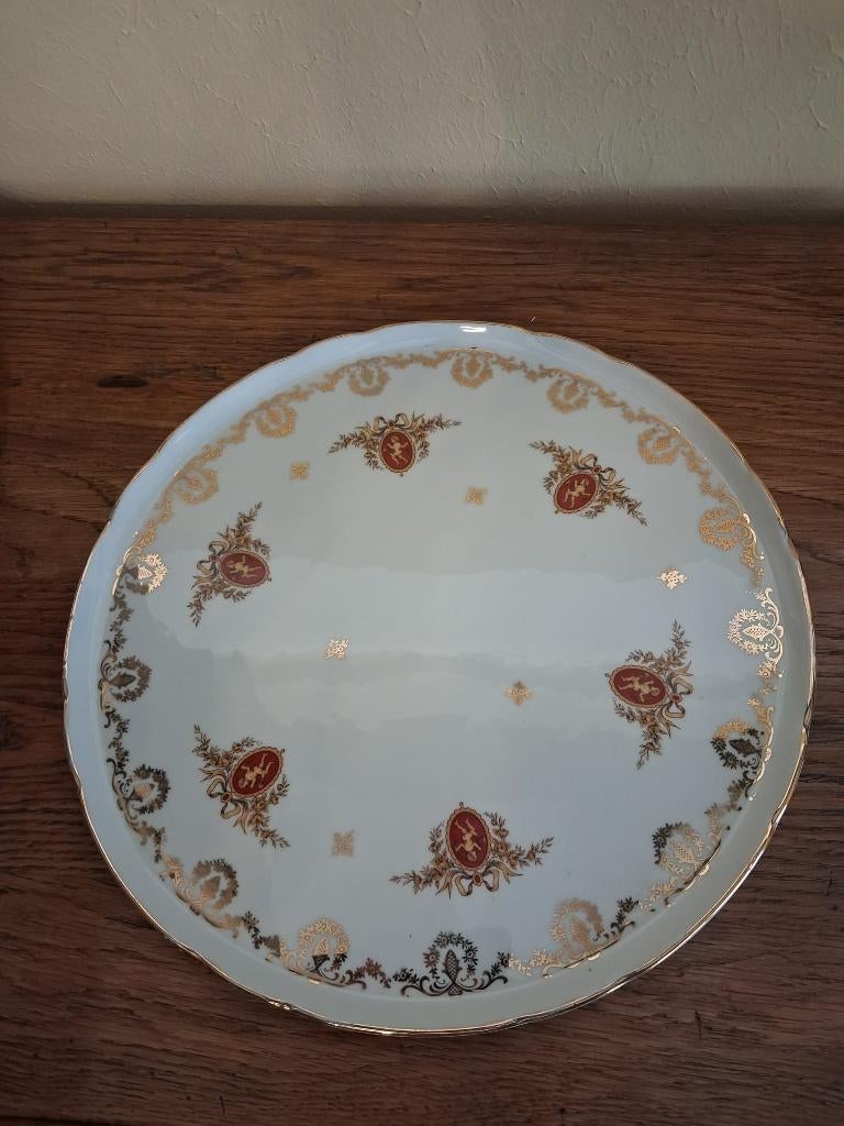 Assiette en porcelaine « Porcelaine de Paris », Assiettes(s), Enlèvement, Utilisé, Autres styles