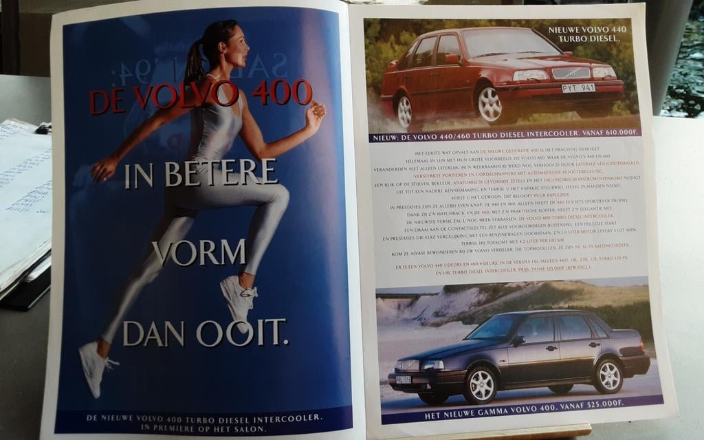 Volvo gamma brochure, Boeken, Auto's | Folders en Tijdschriften, Ophalen of Verzenden, Zo goed als nieuw, Volvo