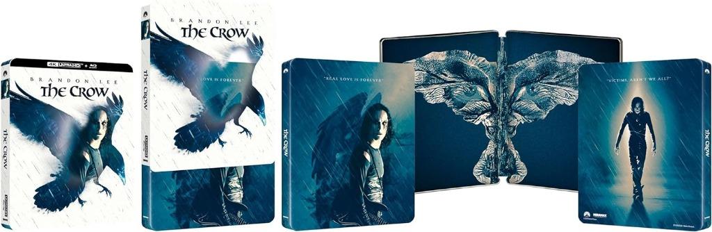 Coffret steelbook 4K The Crow épuisé, neuf, sous blister, Envoi, Neuf, dans son emballage, Action, Coffret