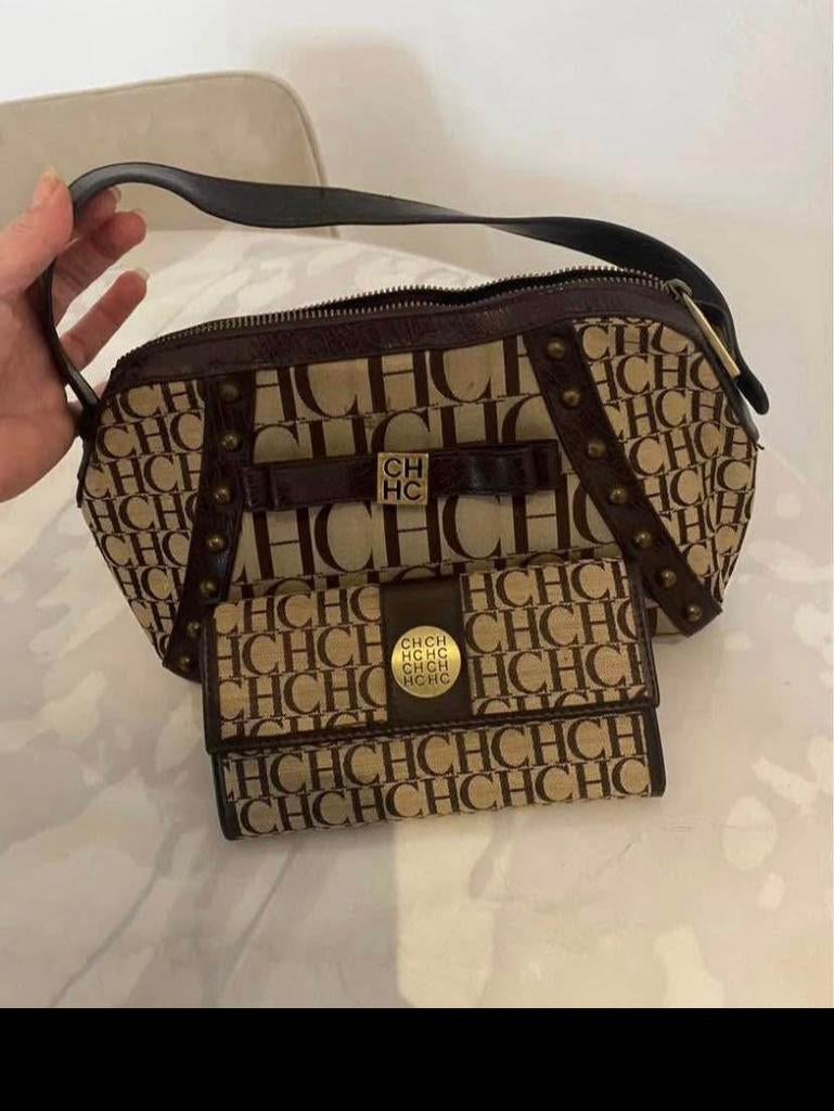 Sac et portefeuille CAROLiNA HERRERA, Enlèvement ou Envoi, Comme neuf