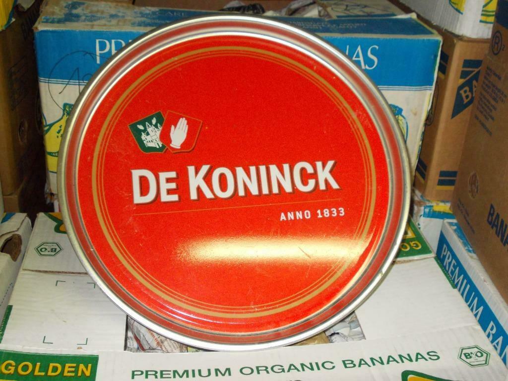 Beersign.Reclame.Blikken Plateau.De Koninck Bolleke.Antwerp, Verzamelen, Merken en Reclamevoorwerpen, Ophalen of Verzenden, Gebruikt