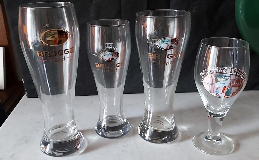 Brugse Tripel 4 verschillende, Enlèvement ou Envoi, Comme neuf, Palm
