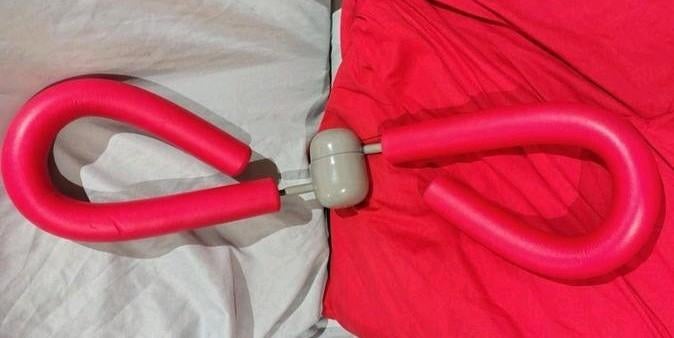 Appareil de fitness - musculation bras - occasion., Enlèvement, Utilisé, Autres types, Autres matériaux