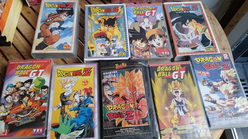 9xdragon ball casette video vintage 1990, Enlèvement ou Envoi, Dessin animé, Tous les âges, Utilisé