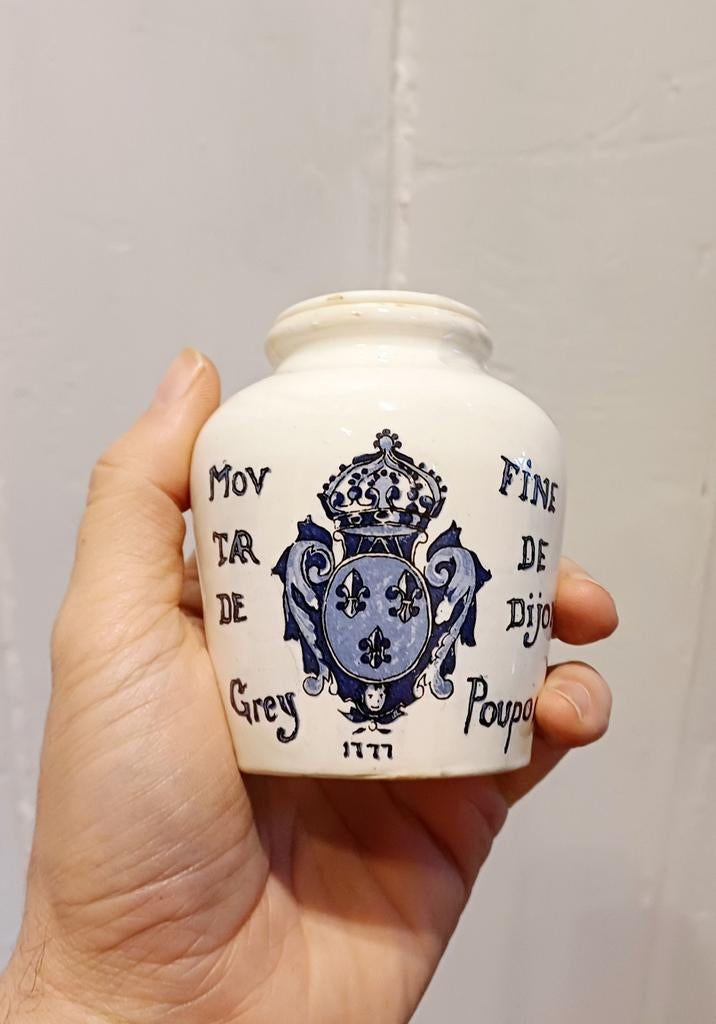 Pot à moutarde vintage, Enlèvement ou Envoi