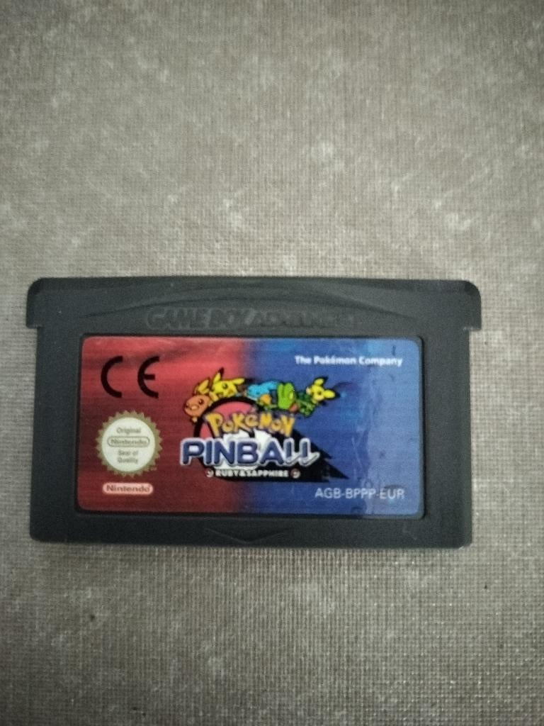 Pokemon Pinball Gameboy Advanced Game, Games en Spelcomputers, 1 speler, Ophalen of Verzenden, Gebruikt