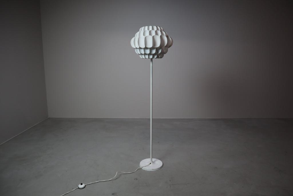 Lampadaire vintage par Temde Leuchten, Allemagne des années, Enlèvement, Utilisé