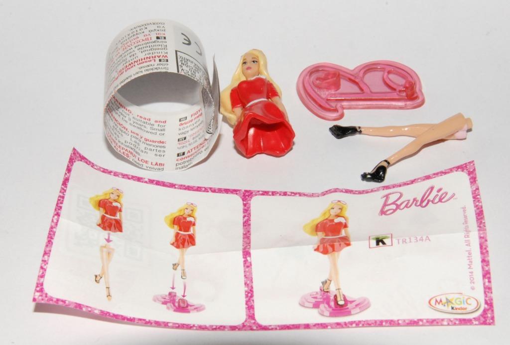 Barbie Fashionistas variante rouge England 2014: TR134A + Bp, Enlèvement ou Envoi, Neuf, Figurines en plastique dur
