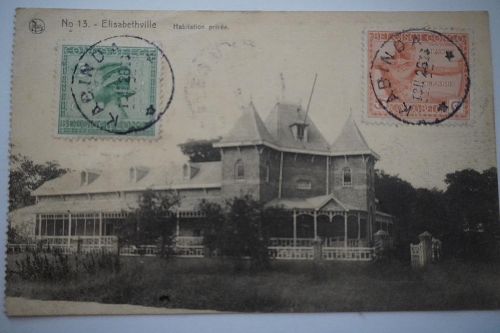 Carte postale Congo, Enlèvement ou Envoi, 1920 à 1940, Affranchie, Hors Europe