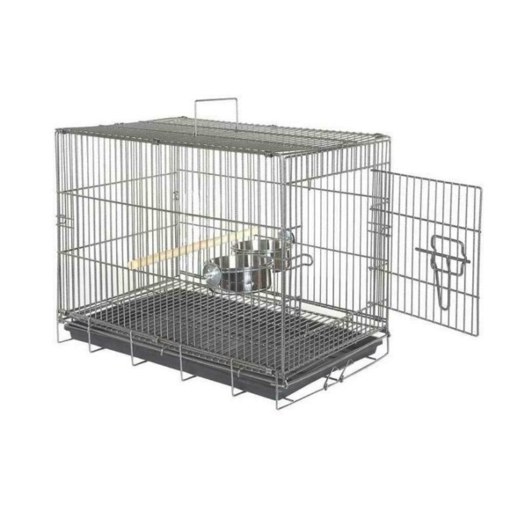 Grande cage transport perroquet cage perroquet cage voyage, Enlèvement, Neuf