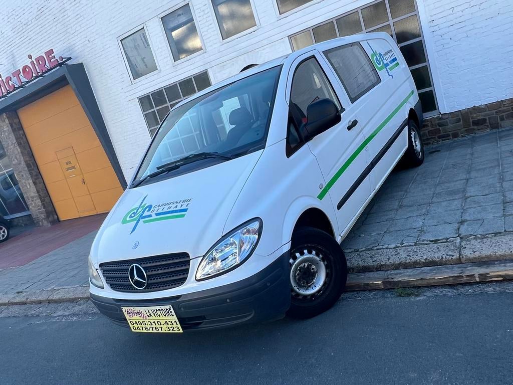 Mercedes Vito 2.2cdi 6 PLaces 110kw camionette 0032478767323, Achat, 110 kW, Entreprise, Carnet d'entretien