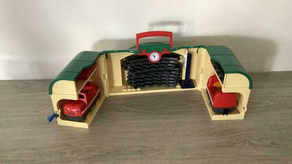 Playmobil meeneem treinstation, Kinderen en Baby's, Speelgoed | Playmobil, Ophalen, Zo goed als nieuw