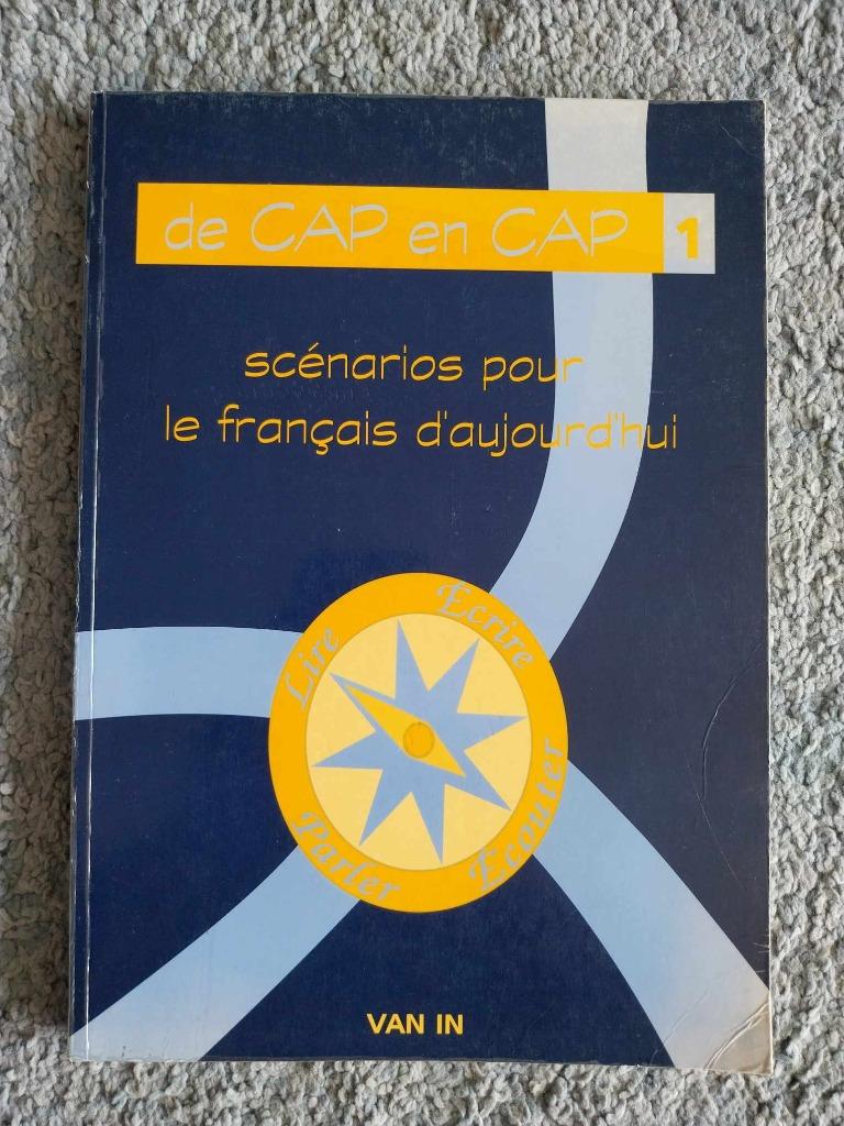 Manuel de français de cap en cap, Livres, Enlèvement ou Envoi, Utilisé, Secondaire, Français