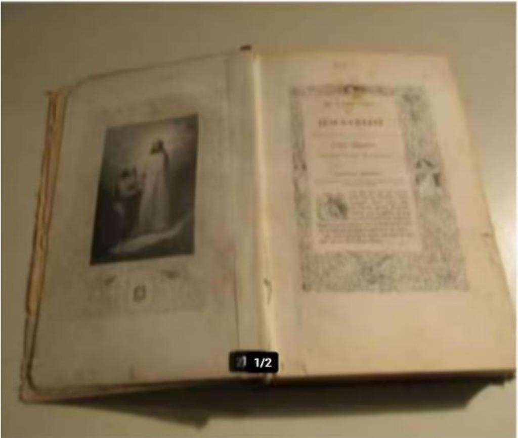 Livre ancien de 1835 - Imitation de Jesus-Christ, Antiquités & Art, Enlèvement ou Envoi
