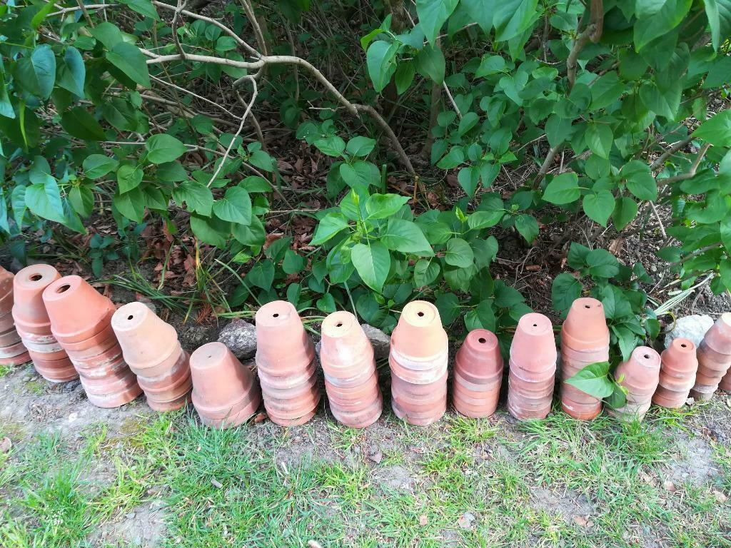 Terracotta potten, Ophalen, Gebruikt, Rond, Balkon