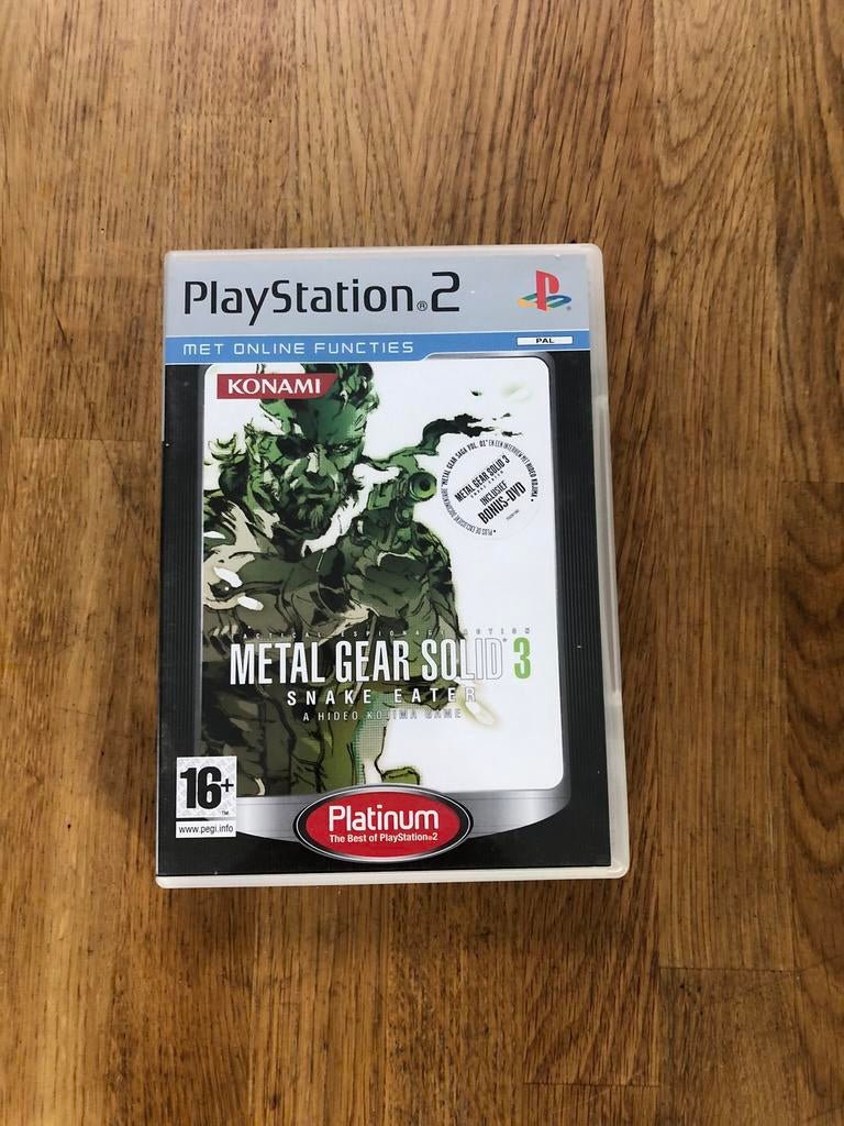 Metal Gear Solid: snake eater (ps2), Enlèvement ou Envoi, 1 joueur, À partir de 12 ans, Aventure et Action