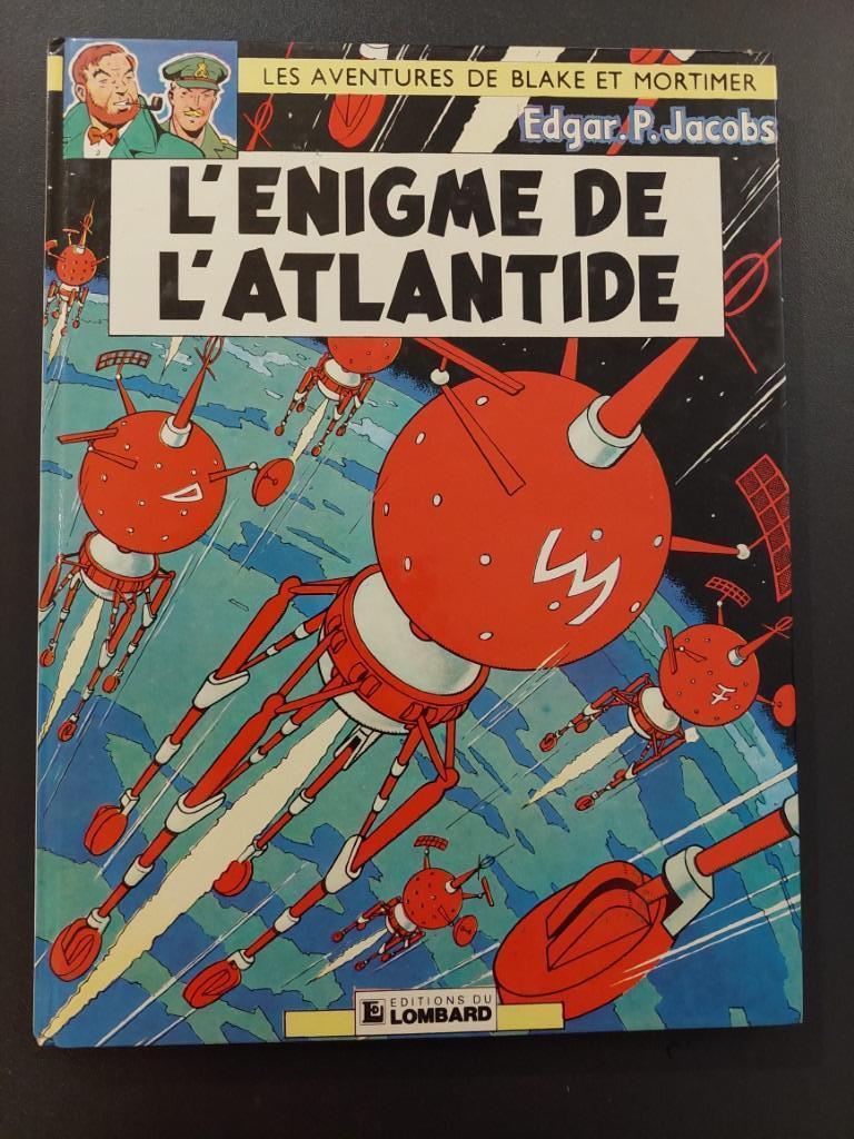 blake et mortimer - L'ENIGME DE L'ATLANTIDE -1982- JACOBS, Enlèvement ou Envoi, Utilisé