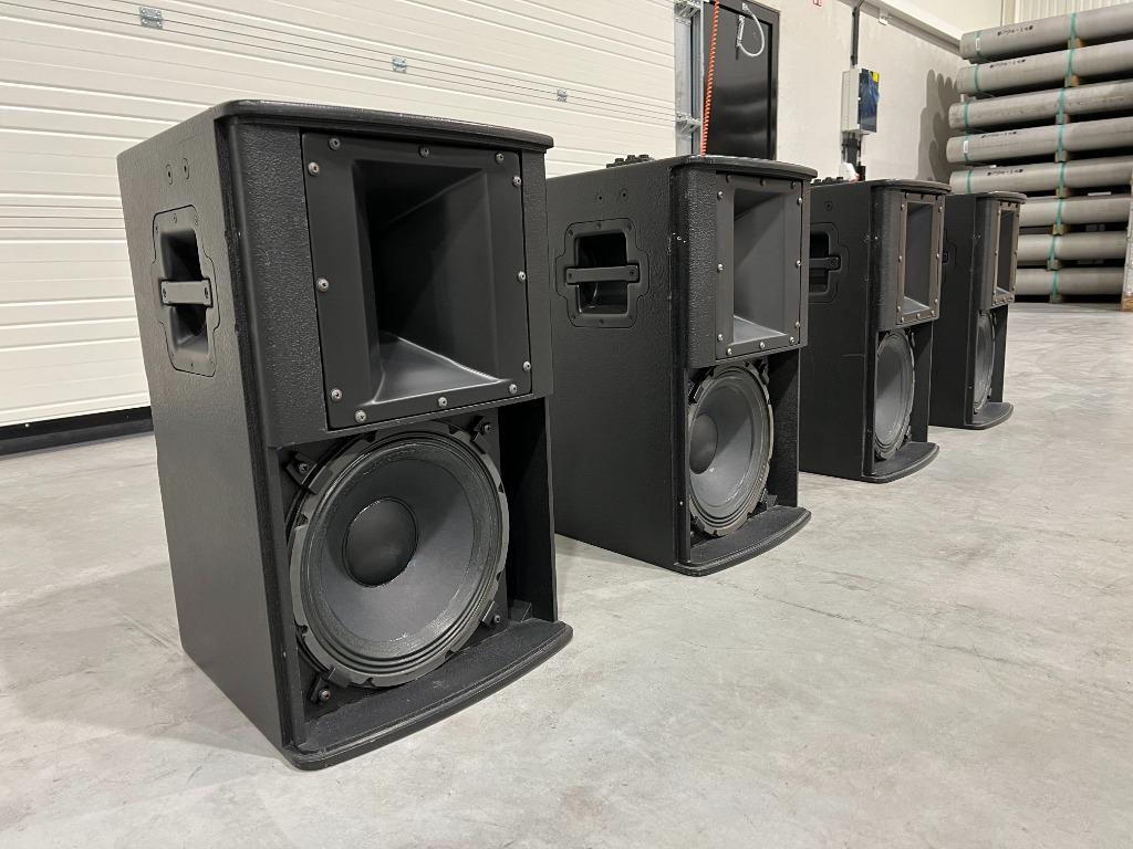 Clair Brothers R-2DP 12"/2" (4x), Ophalen of Verzenden, Gebruikt, 120 watt of meer