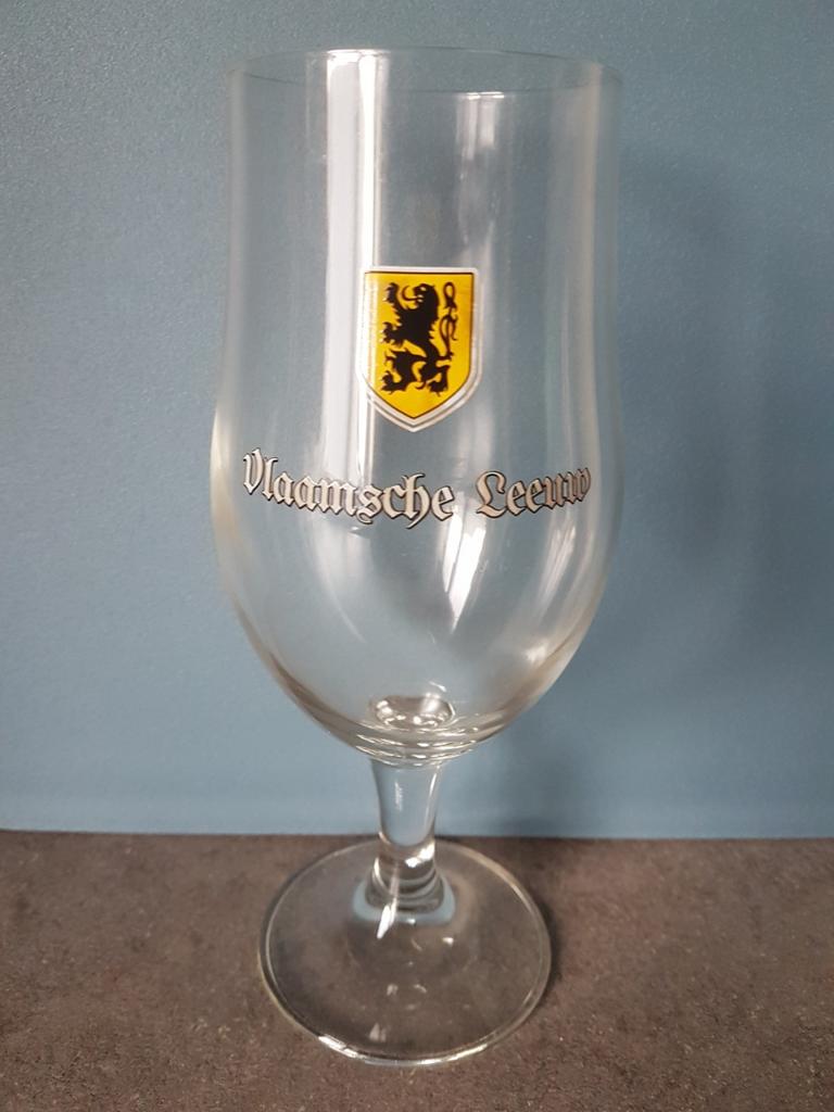 Bierglas Vlaamsche Leeuw, Ophalen, Nieuw, Bierglas